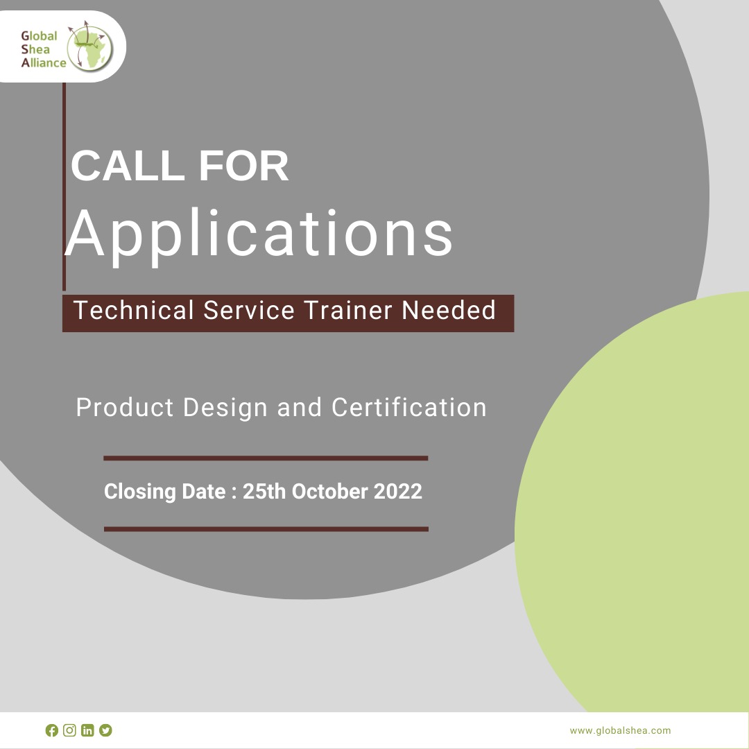 Call for Application for Technical Service Training